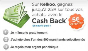 Kelkoo et le cashback