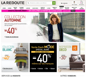 la redoute e-commerce la redoute e-commerce