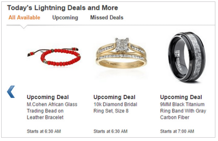 lightning deals