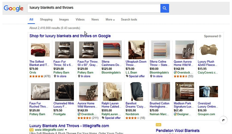 googleshoppingaffichage