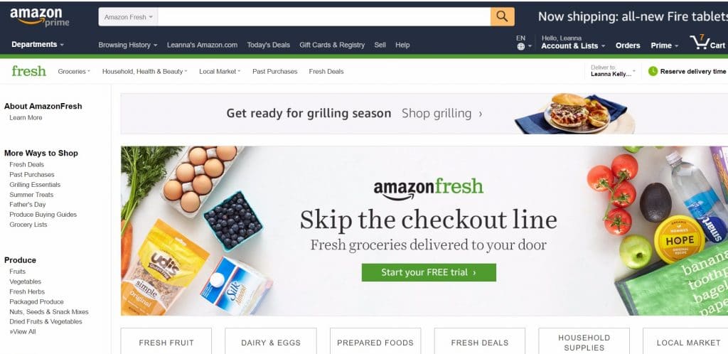 amazon fresh